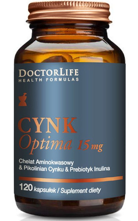 Doctor Life Cynk Optima 15mg - 120 kaps.
