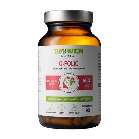 Biowen Q-FOLIC 90 kaps.