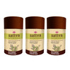 Zestaw: 3x Sattva - Henna Naturalna ziołowa farba do włosów Deep Brown 150g