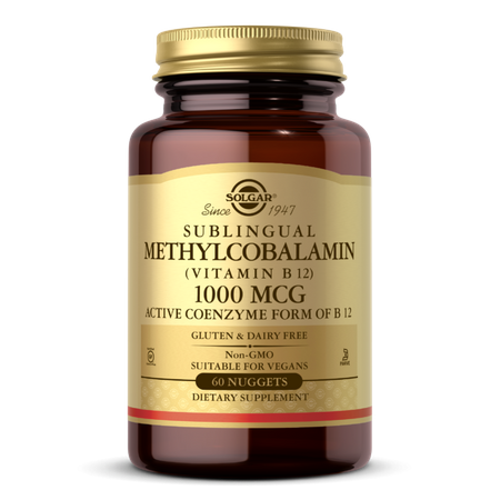 Solgar Sublingual Methylcobalamin 1000 mcg - 60 tabl.