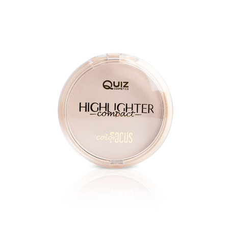 Color Focus Highlighter Powder puder rozświetlający wzbogacony witaminą E N°01 Pink 10g