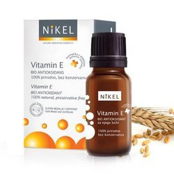 NIKEL, Witaminowe serum 100% naturalne z witaminą E, 10ml