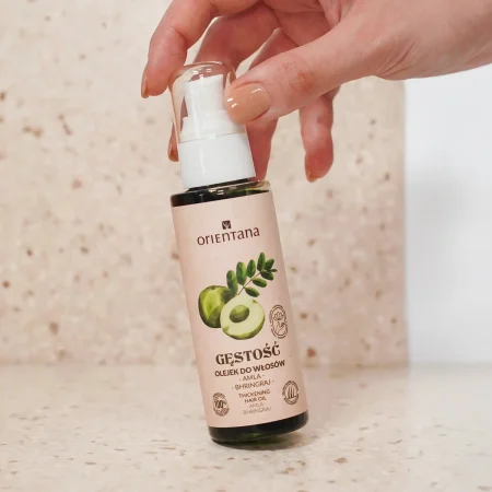 Orientana, Ajurwedyjski olejek do włosów, amla i bhringraj,105 ml 