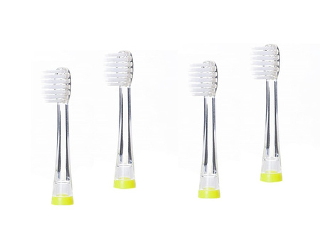 BRUSHBABY KOŃCÓWKI DO SCZOTECZKI KIDZSONIC 3-6l 4szt