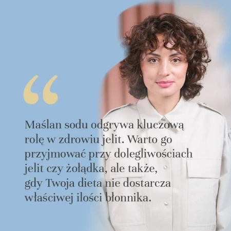 MyBetsPharm Maślan Sodu Forte+ suplement  wspierającu układ pokarmowy 90 kaps