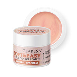 Soft&amp;Easy Builder Gel żel budujący Dancing Sparkles 45g