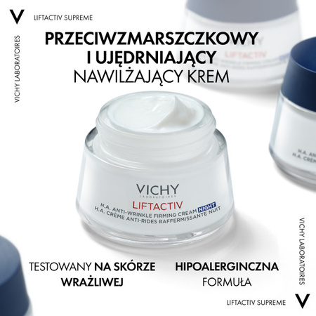 Vichy — Lift Źródło Odnowy Skóry, Krem na noc — 50 ml
