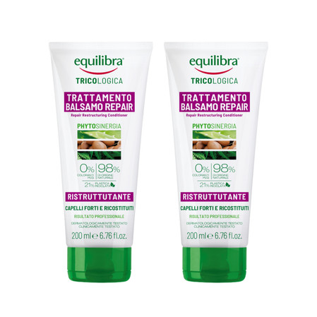 Zestaw: 2x Equilibra - Naprawcza odżywka restrukturyzująca - 200 ml