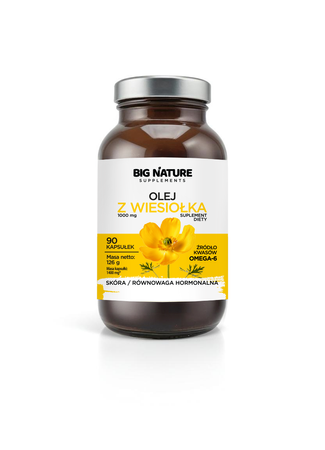 Big Nature Olej z wiesiołka 90 kaps.