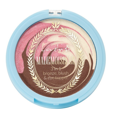 Mademoiselle 3in1 Bronze Blush & Eye Topper kremowy bronzer róż i topper do powiek 6g