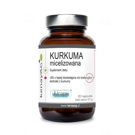 Kenay − Micelizowana Kurkuma − 60 kaps.
