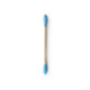 Humble brush, Ekologiczne patyczki do uszu bambus i naturalna bawełna, BLUE, niebieskie, 100szt