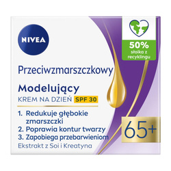 Przeciwzmarszczkowy + Modelujący krem na dzień SPF30 65+ 50ml