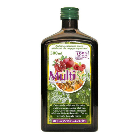 Mitra Multiset 500Ml Poprawia Witalność Organizmu