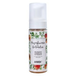 Anwen - Pianka szampon brzoskwinia i kolendra. Do suchej i wrażliwej skóry głowy - 170 ml