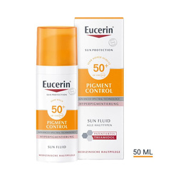 EUCERIN PIGMENT CONTROL SPF 50+ FLUID OCHRONNY PRZECIW PRZEBARWIENIOM 50ML