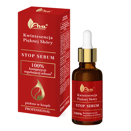 Kwintesencja Pięknej Skóry Stop Sebum normalizujące serum do twarzy 30ml