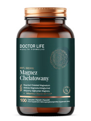 Doctor Life Magnez Chelatowany 100% Aktywny 100 kaps.