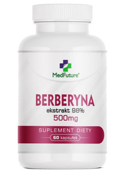 MedFuture Berberyna ekstrakt 500mg - 60 kaps.