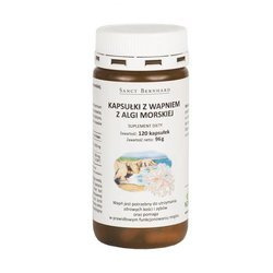 Wapń z Algi Morskiej (120 kaps.)