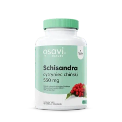Osavi Schisandra Cytryniec Chiński 550 mg - 120 kaps. vege