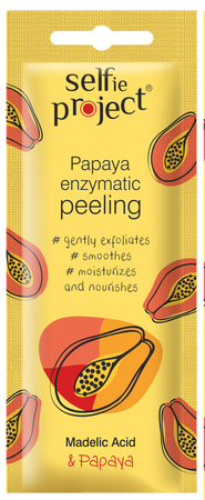 Selfie Project, Peeling Enzymatyczny Papaja, 8ml