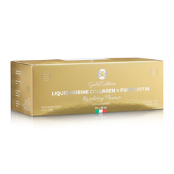 The Collagen Company Płynny Kollagen Morski z biotyną 5000 mg x 10 shotów o smaku Malinowym