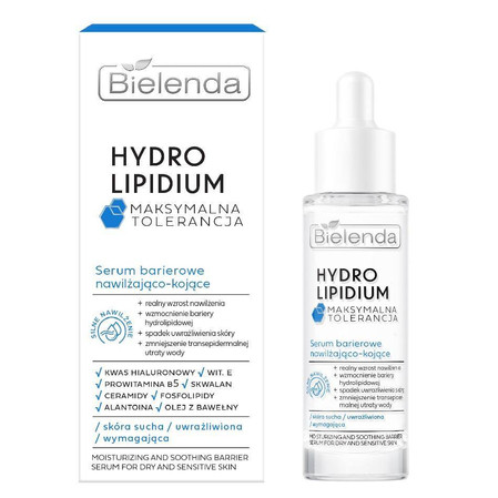 BIELENDA Hydro Lipidum Serum barierowe nawilżająco kojące - skóra sucha,uwrażliwiona 30ml