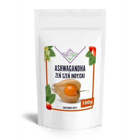 Soul Farm Ashwagandha Ekstrakt Żeń Szeń Indyjski
