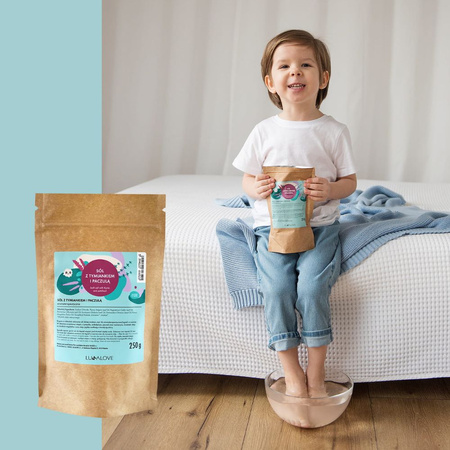 Lullalove, Sól z tymiankiem i paczulą, 250 g