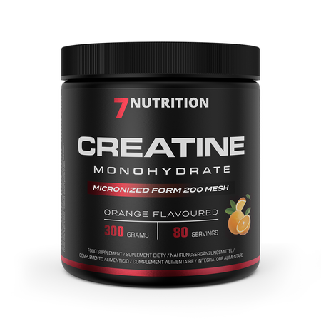7Nutrition Creatine Monohydrate 300g Orange