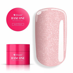 Base One Shimmer Misty Rose żel budujący do paznokci 15g