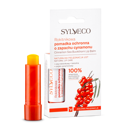 Sylveco − Rokitnikowa pomadka ochronna o zapachu cynamonu − 4,4 g