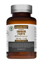 Singularis Imbir Forte BioPerine 500mg+2mg 60 kaps. wege