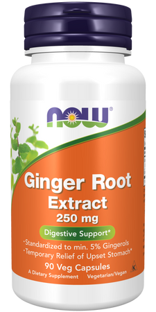 Ginger Root Extract - Wyciąg z korzenia imbiru 250 mg  (90 kaps.)