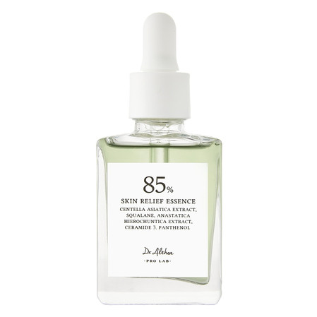 85% Skin Relief Essence kojąca esencja w formie ampułki z 85% ekstraktu z wąkroty azjatyckiej 30ml