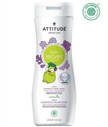 Attitude, Little Ones, Płyn do mycia i szampon 2w1, Gruszkowy Nektar i Wanilia, 473 ml