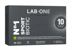 LAB ONE N°1 SportBiotic Poprawa regeneracji i sprawności 30 kaps.