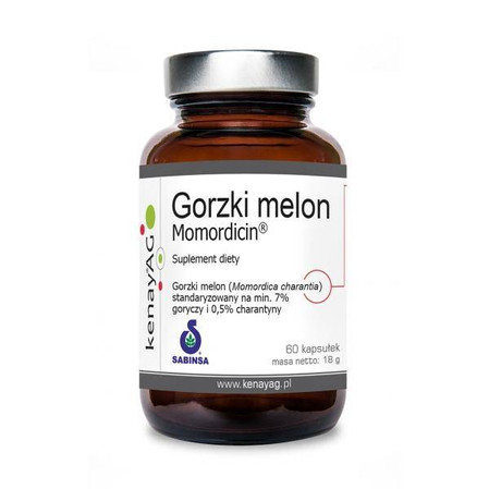 KENAY Gorzki Melon Momordicin® na wsparcie metabolizmu glukozy i trawienia 60 kaps.