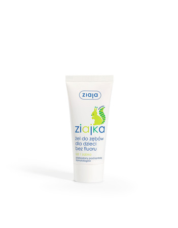 Ziajka, Żel do zębów dla dzieci bez fluoru 50ml