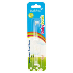 BRUSHBABY BabySonic końcówki (0-18) 2szt.