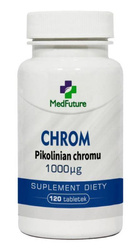 MedFuture Chrom Pikolinian chromu 1000µg 120 tabl.