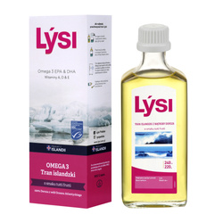 Lysi Tran islandzki Lýsi olej 240 ml o smaku tutti frutti