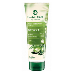 Herbal Care − Oliwka, krem odżywczy do rąk − 100 ml
