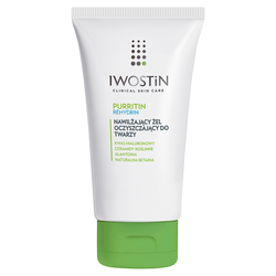 Iwostin Purritin Rehydrin Nawilżający żel oczyszczający do twarzy 150 ml