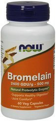 Bromelaina 2400 GDU 500 mg (60 kaps.)