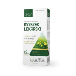 Medica Herbs Mniszek Lekarski na wsparcie układu pokarmowego 60 kaps.