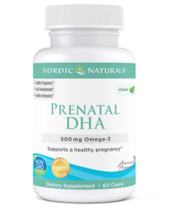 Nordic Naturals Prenatal DHA Omega 3 Vegan 60 kaps.