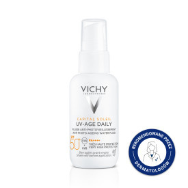 Vichy Capital Soleil UV-Age Daily SPF50+ Fluid przeciw fotostarzeniu skóry 40ml