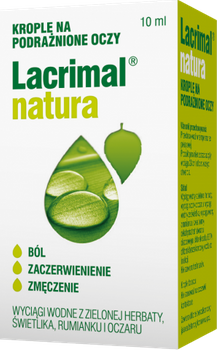 Lacrimal Natura krople do oczu 10 ml